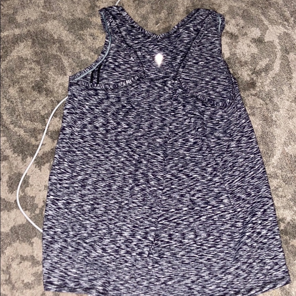 Cute black and white tank top!